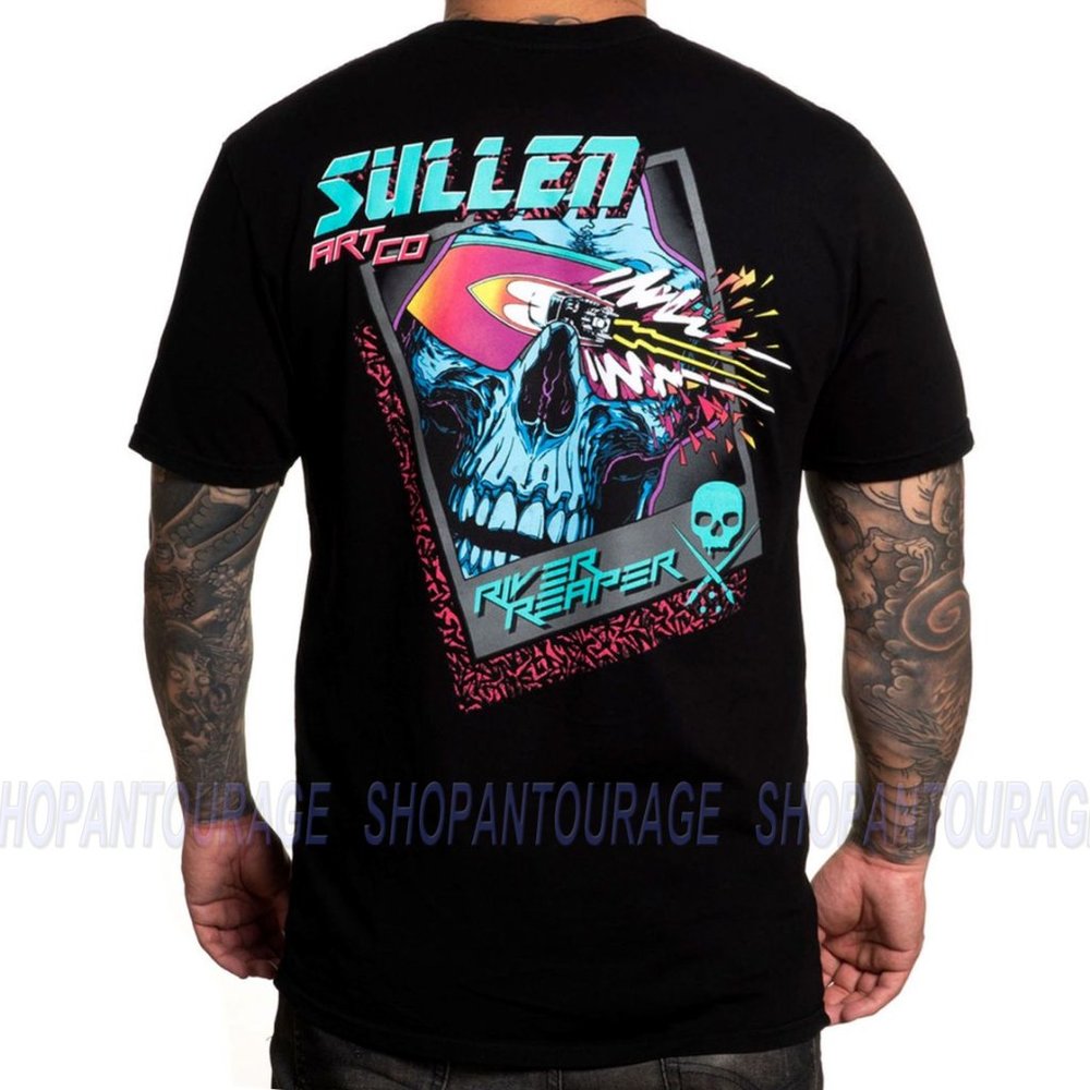 Sullen Art Collective River Blaster SCM4270 Standard Short Sleeve Men`s T-shirt